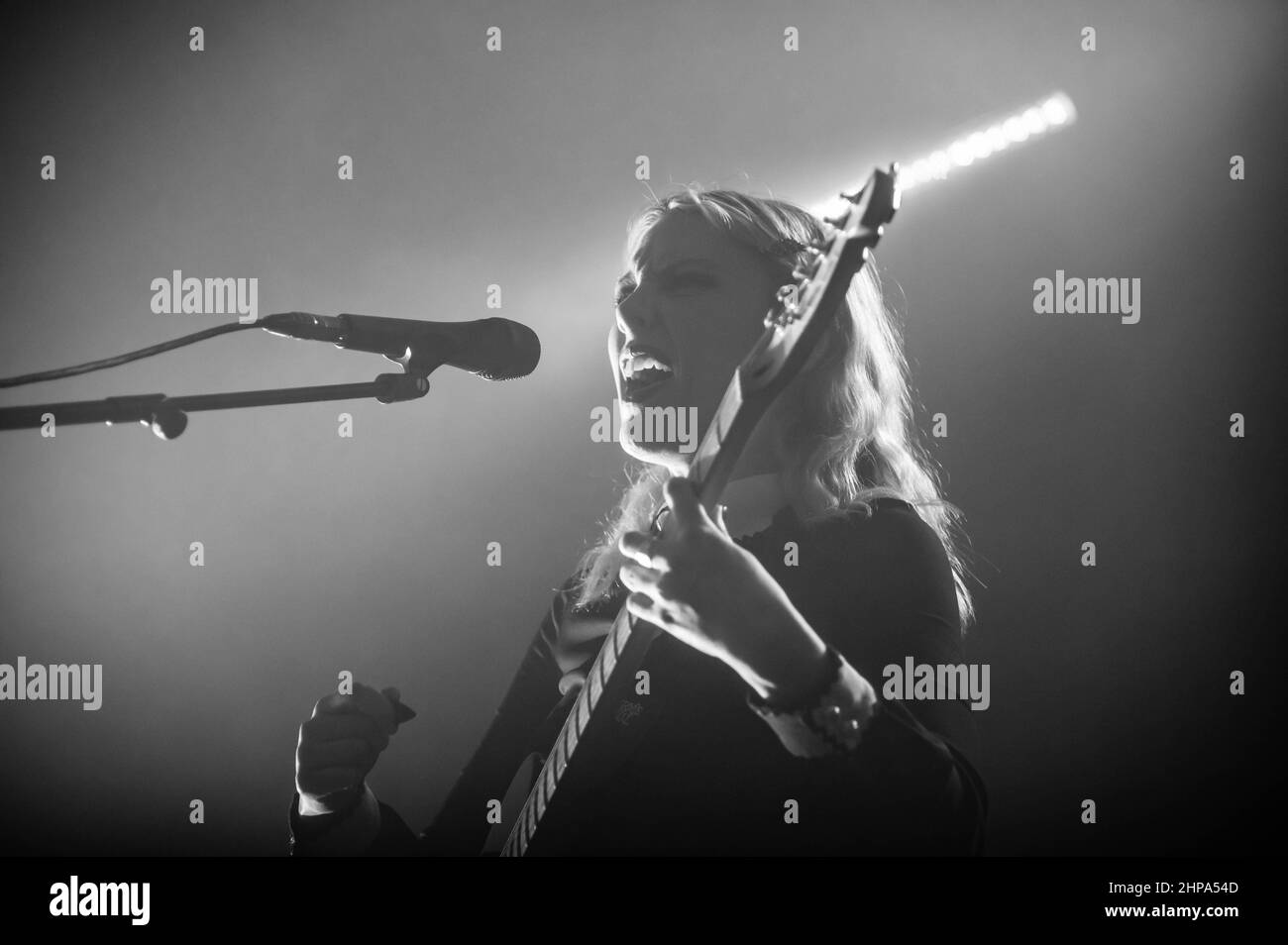 Wolf Alice - Barrowland Glasgow 16th. Februar 2022 Stockfoto