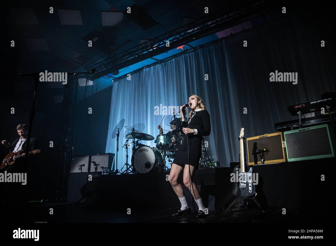 Wolf Alice - Barrowland Glasgow 16th. Februar 2022 Stockfoto