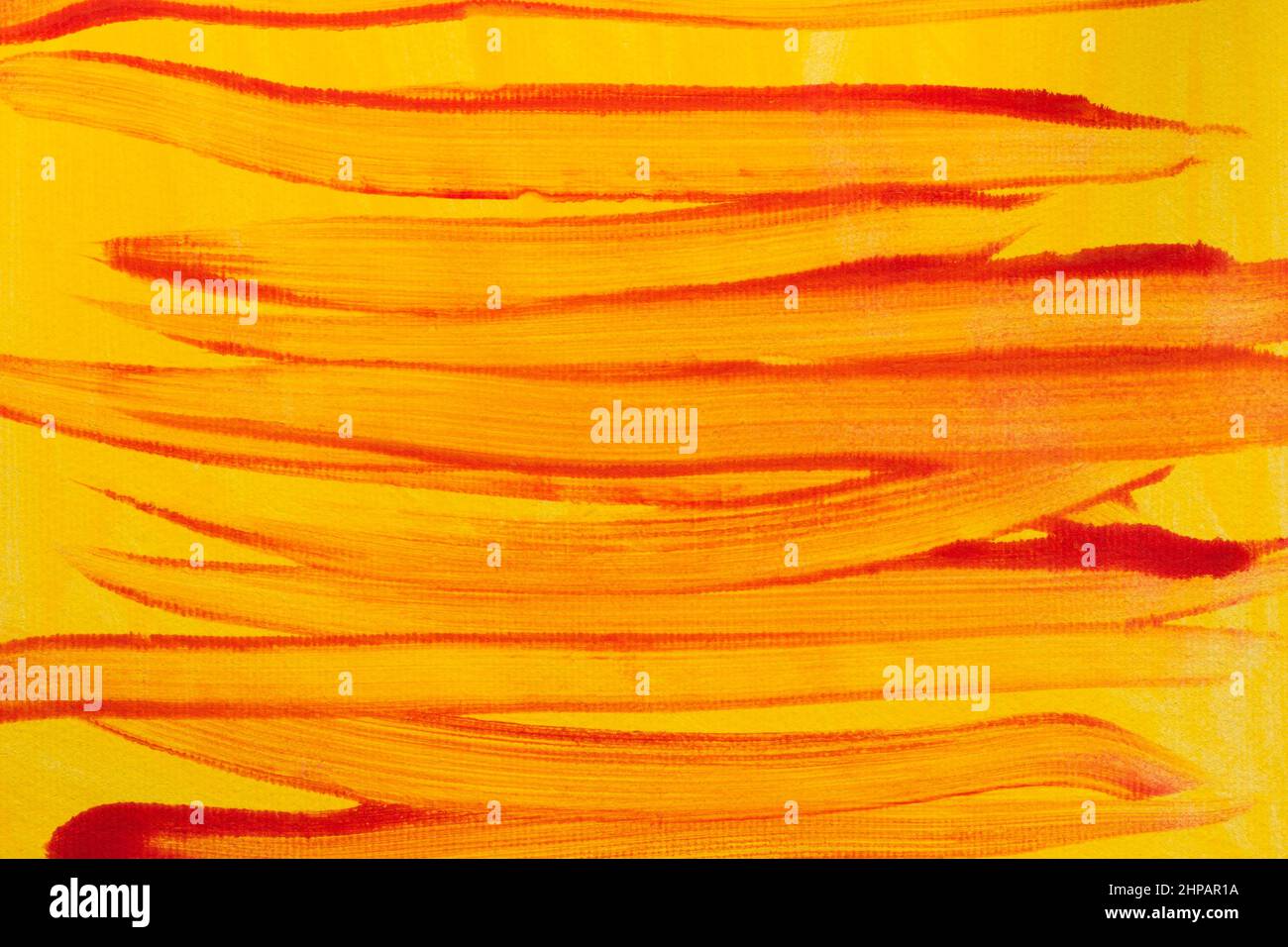 Gelbe und rote Farben gemalt bacground Textur Stockfoto