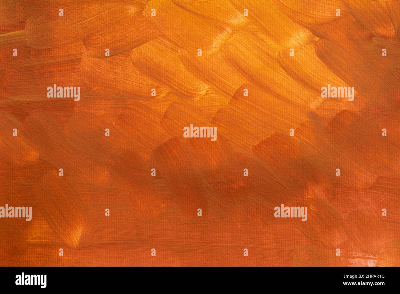 Abstrakte orange braun gemalte Hintergrundstruktur Stockfoto