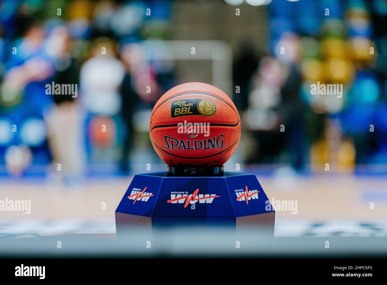 Easycredit Basketball Bundesliga Gameball Stockfoto