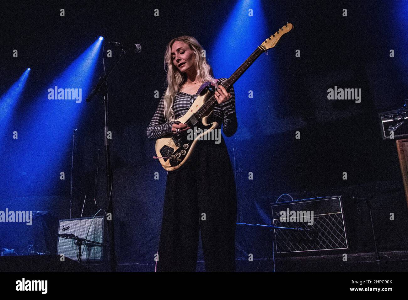 Nass-Bein-unterstützender Inhalator - Barrowland Glasgow 10th Okt 2021 Stockfoto