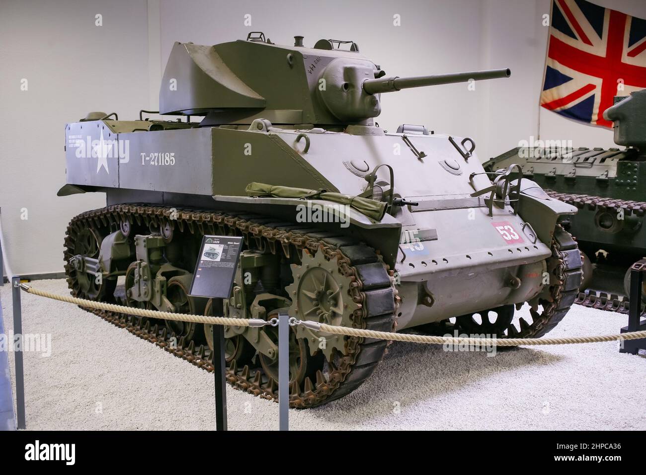MM Park, Militärfahrzeugmuseum, La Wantzenau, Straßburg, Frankreich Stockfoto