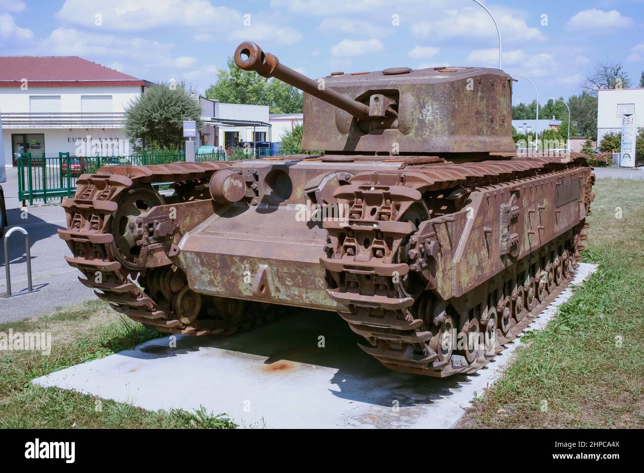 MM Park, Militärfahrzeugmuseum, La Wantzenau, Straßburg, Frankreich Stockfoto