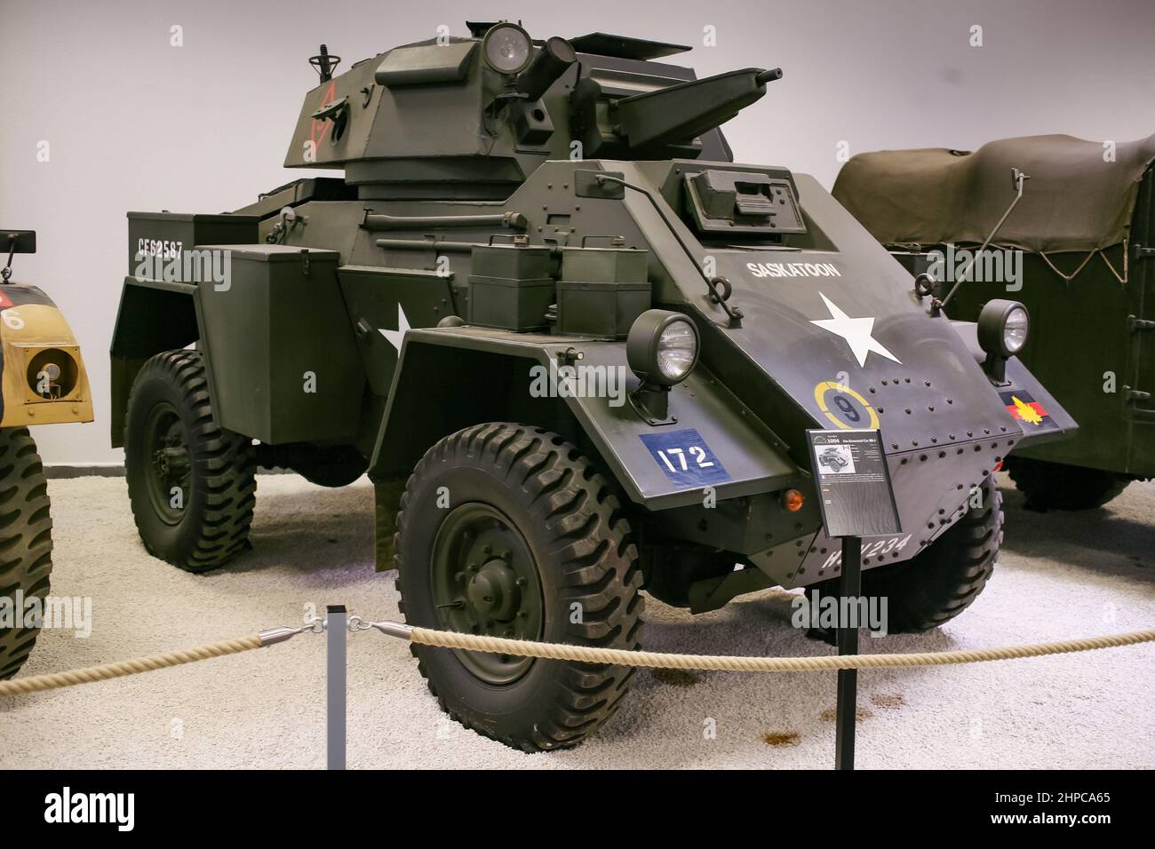 MM Park, Militärfahrzeugmuseum, La Wantzenau, Straßburg, Frankreich Stockfoto