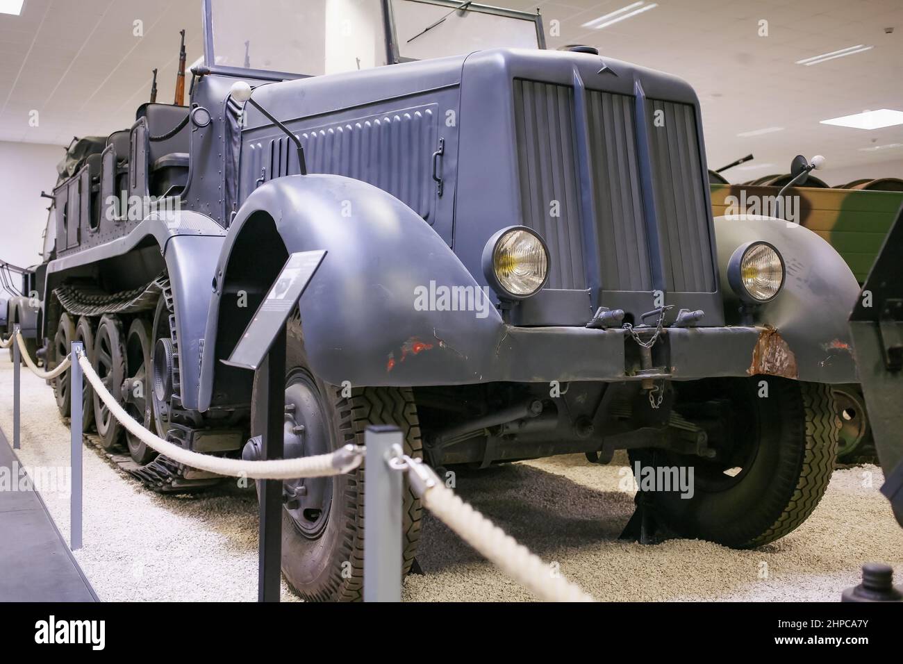 MM Park, Militärfahrzeugmuseum, La Wantzenau, Straßburg, Frankreich Stockfoto