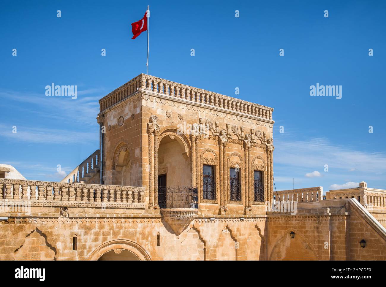 Midyat Guest House in Midyat Stadt, Provinz Mardin, Turke Stockfoto