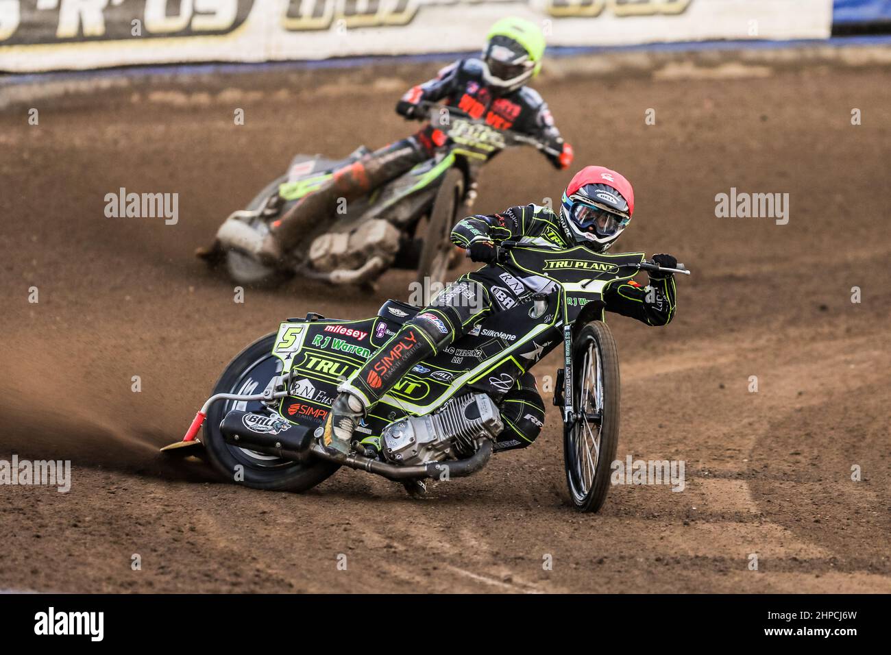 Daniel (Danny) King. Ipswich Witches 36-54 Wolverhampton Wolves. SGB Premiership Speedway. Foxhall Stadium, Suffolk. 19. August 2021 Stockfoto