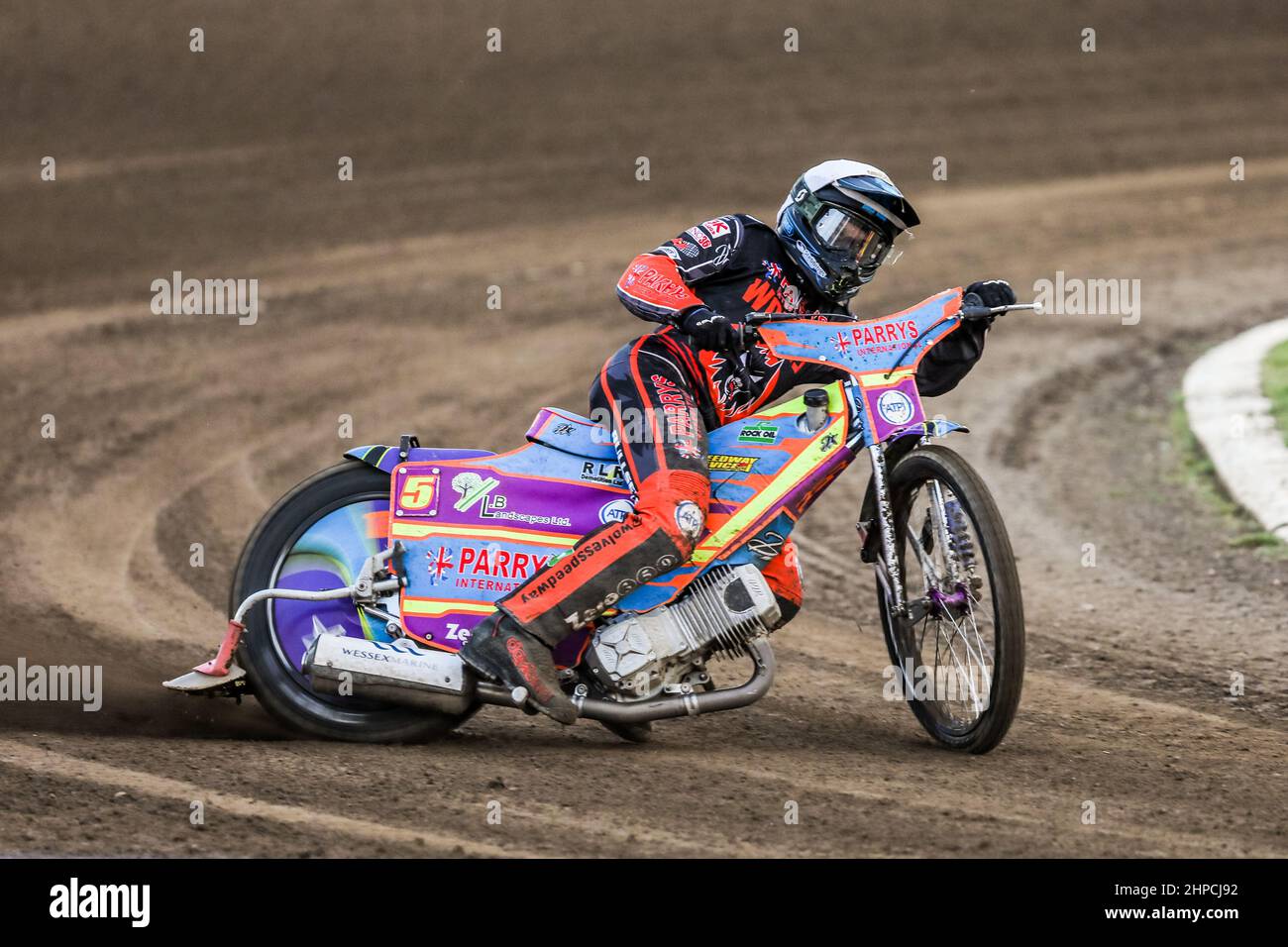 Rory Schlein. Ipswich Witches 36-54 Wolverhampton Wolves. SGB Premiership Speedway. Foxhall Stadium, Suffolk. 19. August 2021 Stockfoto
