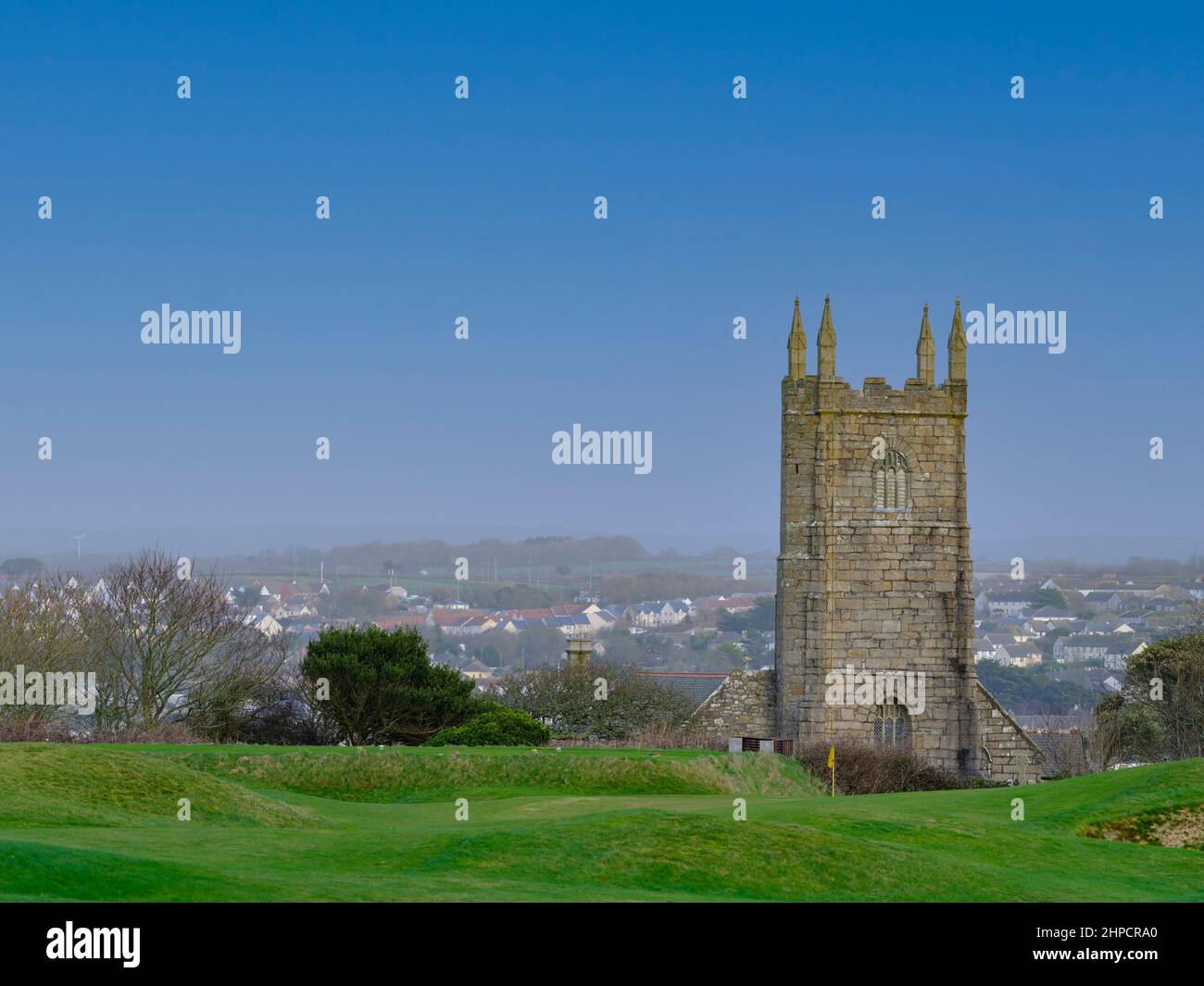 St.Uny Lelant Parich Church Church Road Lelant TR26 3DT Stockfoto