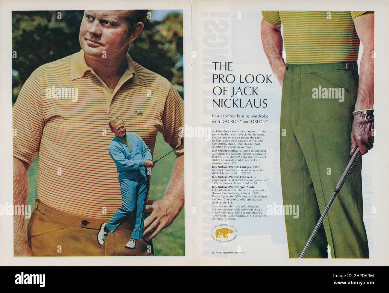 Vintage 10 March 1969 'Sports Illustrated' Werbung, USA Stockfoto