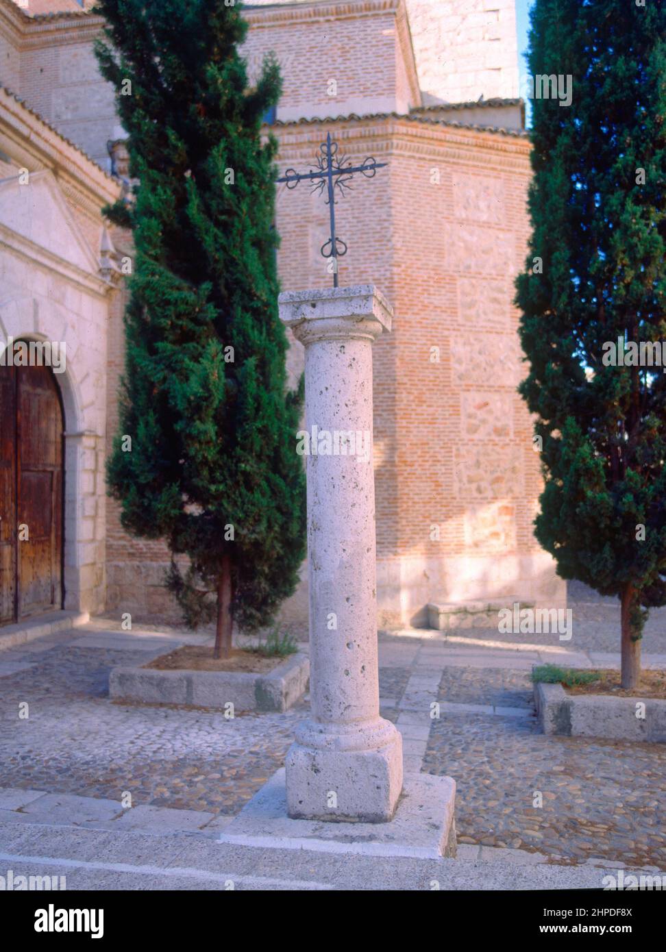 CRUCERO. ORT: IGLESIA DE SAN JUAN BAUTISTA. ARGANDA DEL REY. MADRID. SPANIEN. Stockfoto