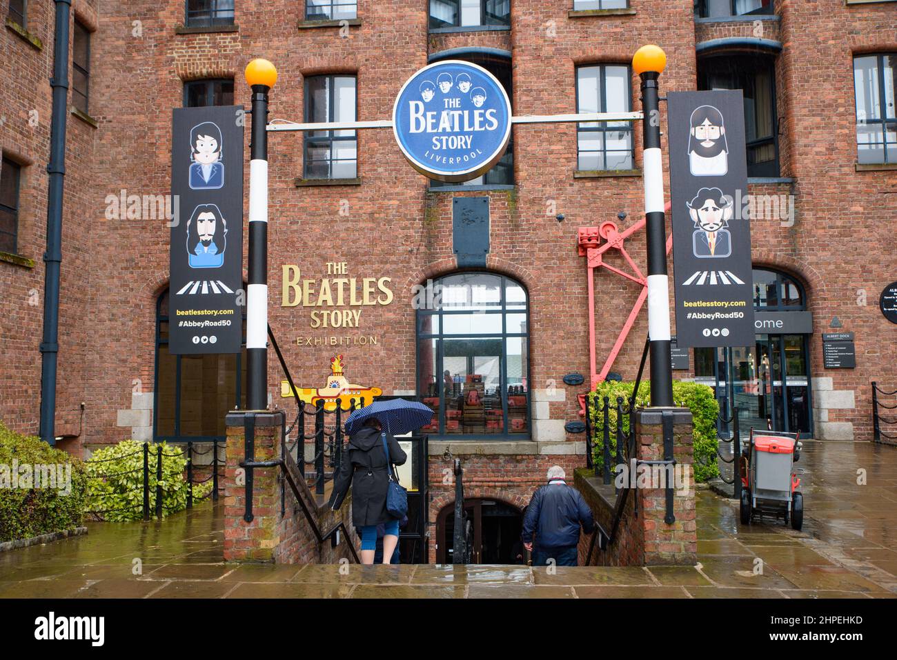The Beatles Story, ein Museum in Liverpool, Großbritannien Stockfoto