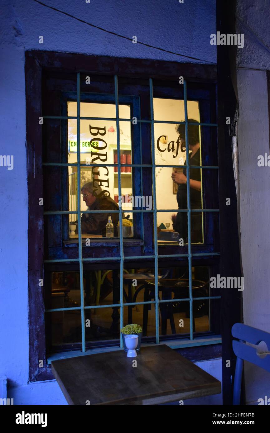 Abend im Schloss - Ankaras Altstadt Stockfoto