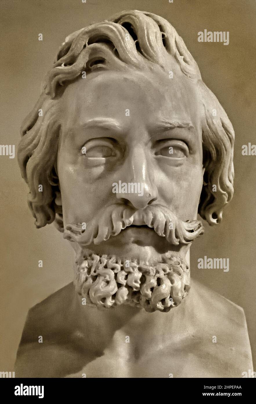 André Andrea II. Provana de Leyni (1511 - 1592, ) Statesman, Militärkommandant, Herzogtum Savoyen, Generalkapitän der Galeeren des Herzogs von Savoyen und Ratsmitglied und Diplomat im Dienste von Emmanuel Philibert, Herzog von Savoyen und seinem Sohn Karl Emmanuel I., Herzog von Savoyen, Italien, Italienisch. Stockfoto