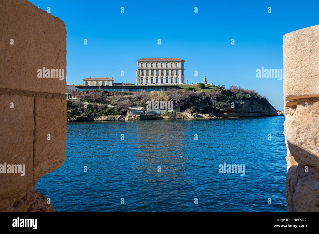 Palais du Pharo, Marseille Frankreich Paca Stockfoto