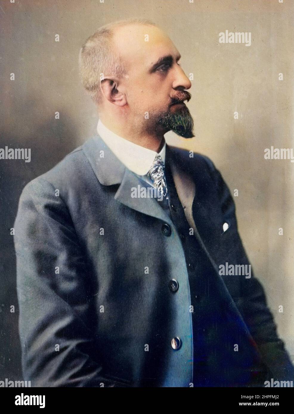 Jean Charcot (1867-1936) en 1908 Stockfoto