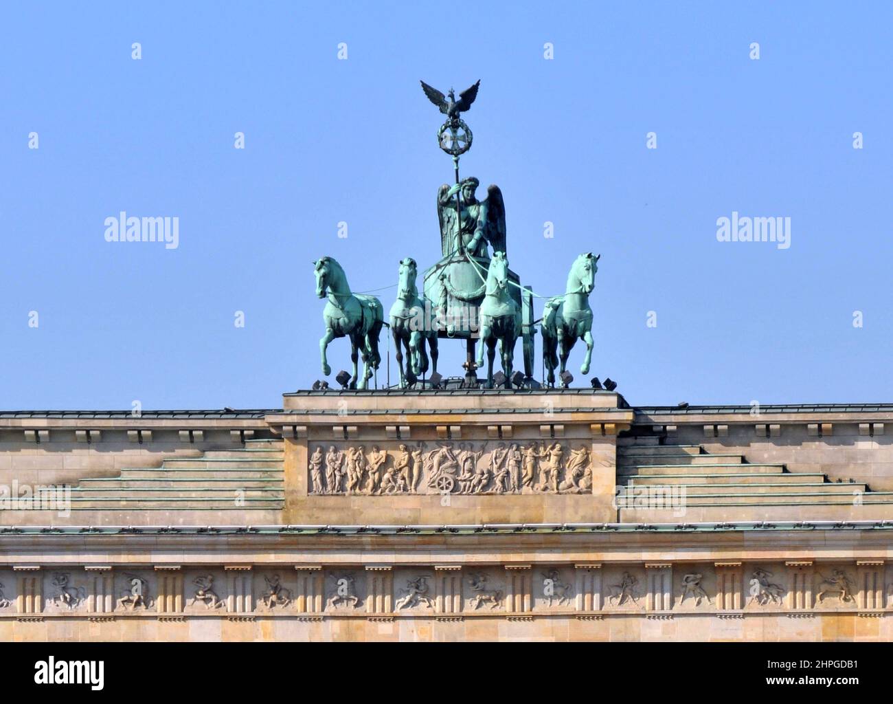 Brandenburger Tor, Berlin, Deutschland Stockfoto