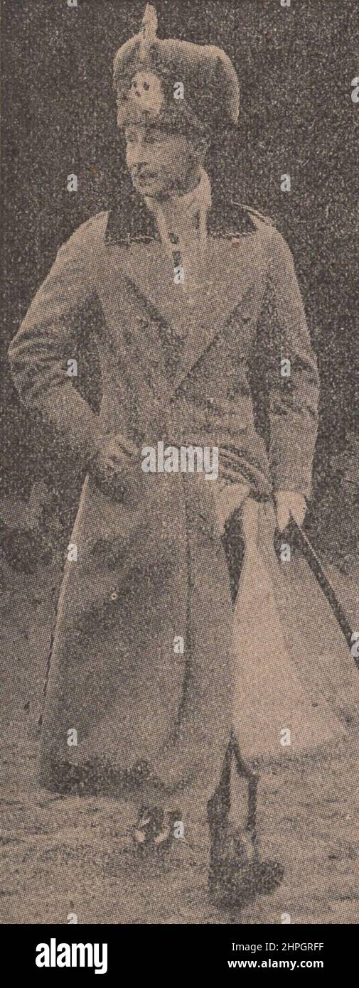 Wilhelm, deutscher Kronprinz, Erbe des deutschen Thrones, besiegte und vereitelte die Franzosen in einer großen Schlacht nördlich von Metz. ADDITIONAL-RIGHTS-CLEARANCE-INFO-NOT-AVAILABLE UND ABGELAUFEN. Stockfoto