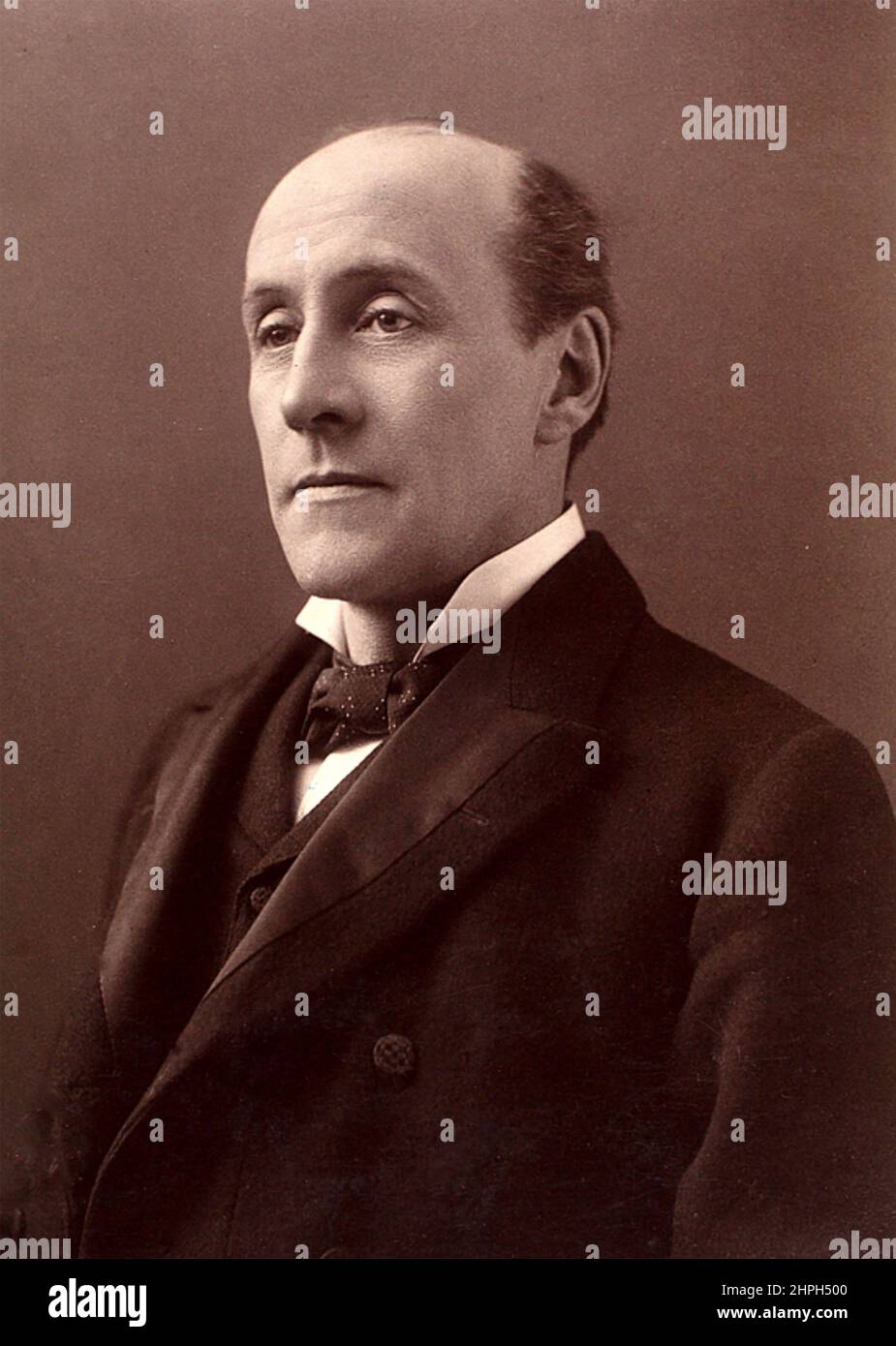 ANTHONY HOPE (1863-1933) englischer Schriftsteller und Dramatiker, Autor von The Prisoner of Zenda, um 1885. Stockfoto