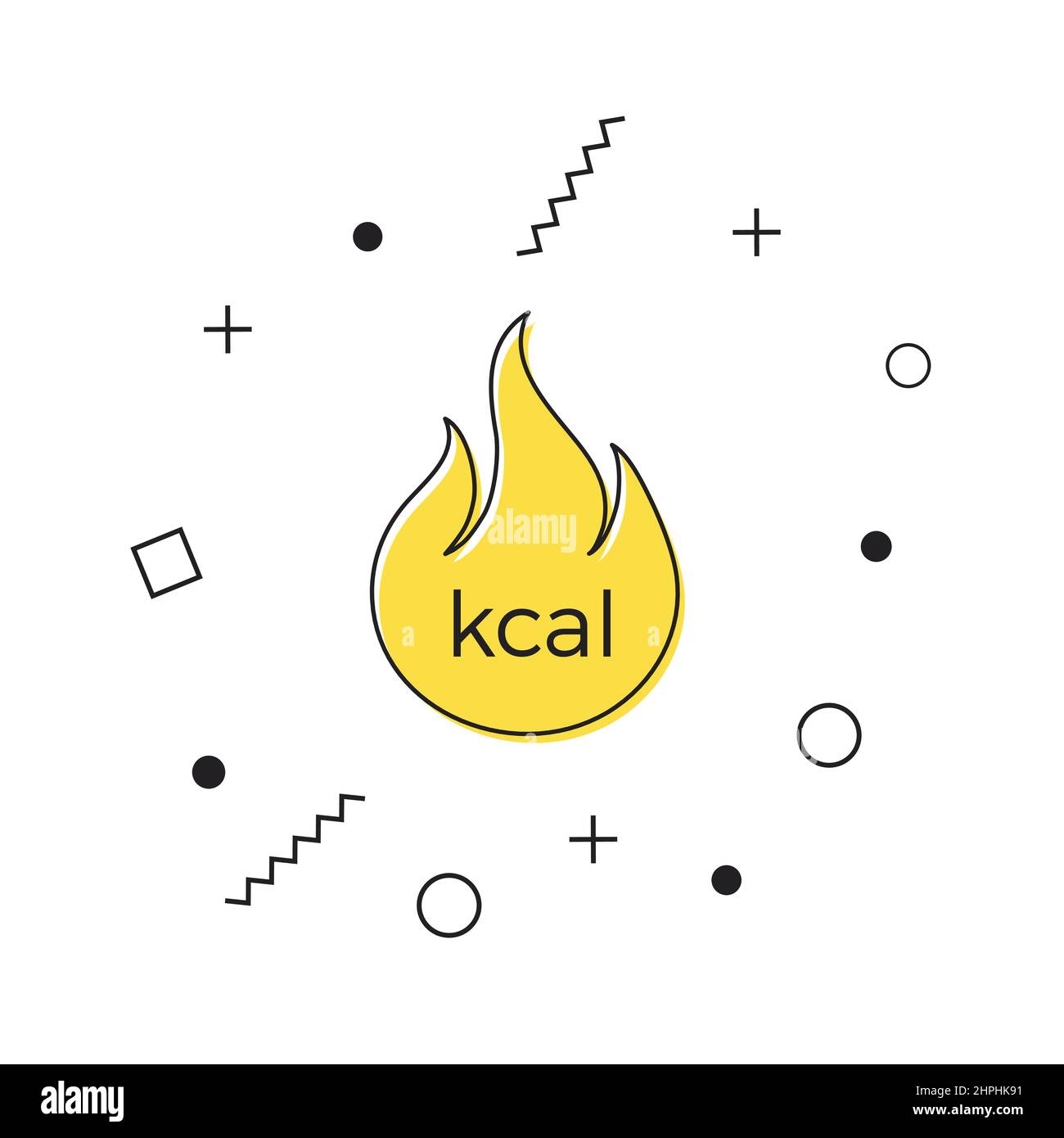 Kcal symbol -Fotos und -Bildmaterial in hoher Auflösung – Alamy