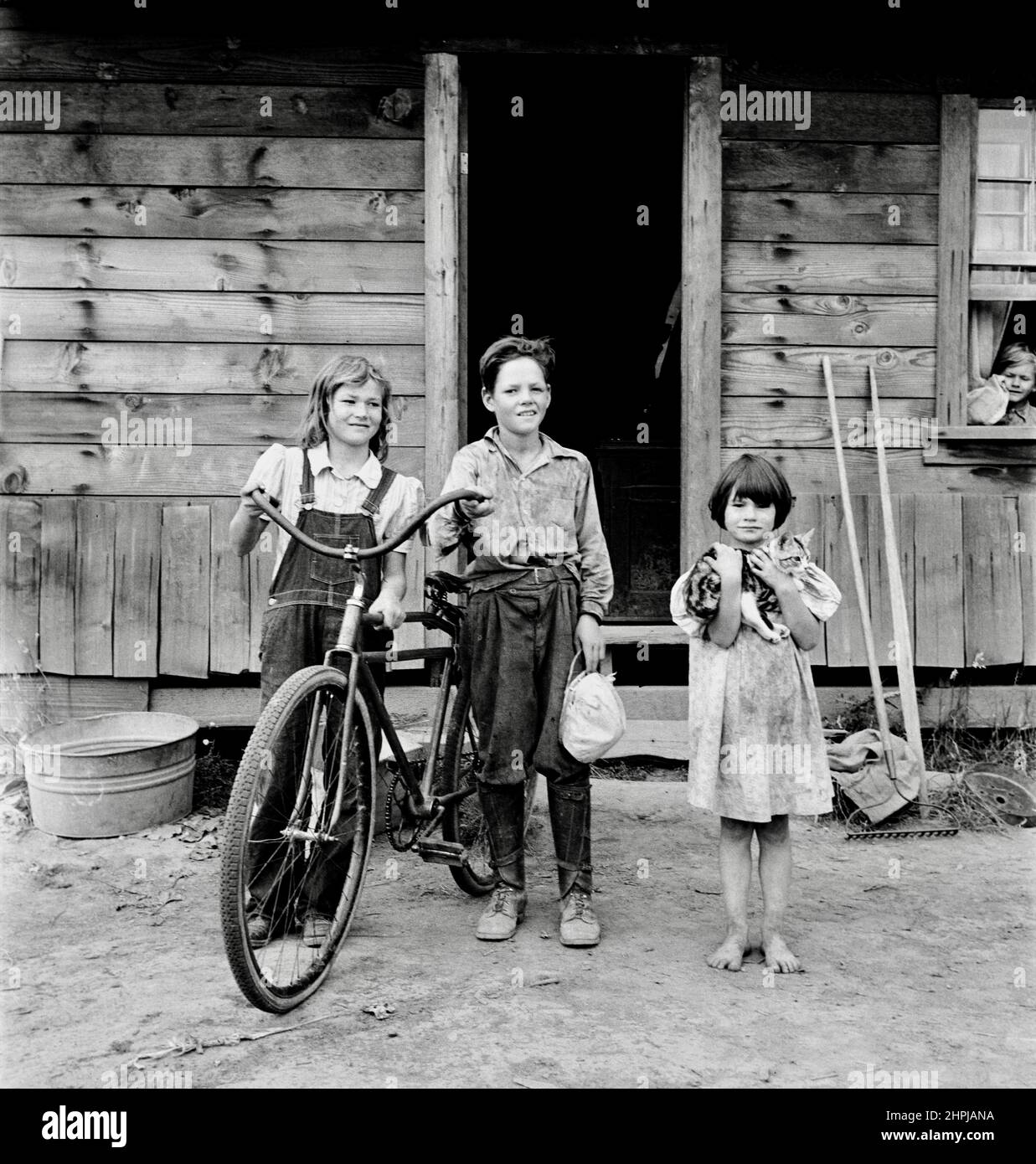Dorothea lange, die Arnold-Kinder, Michigan Hill, Washington, 1939 Stockfoto