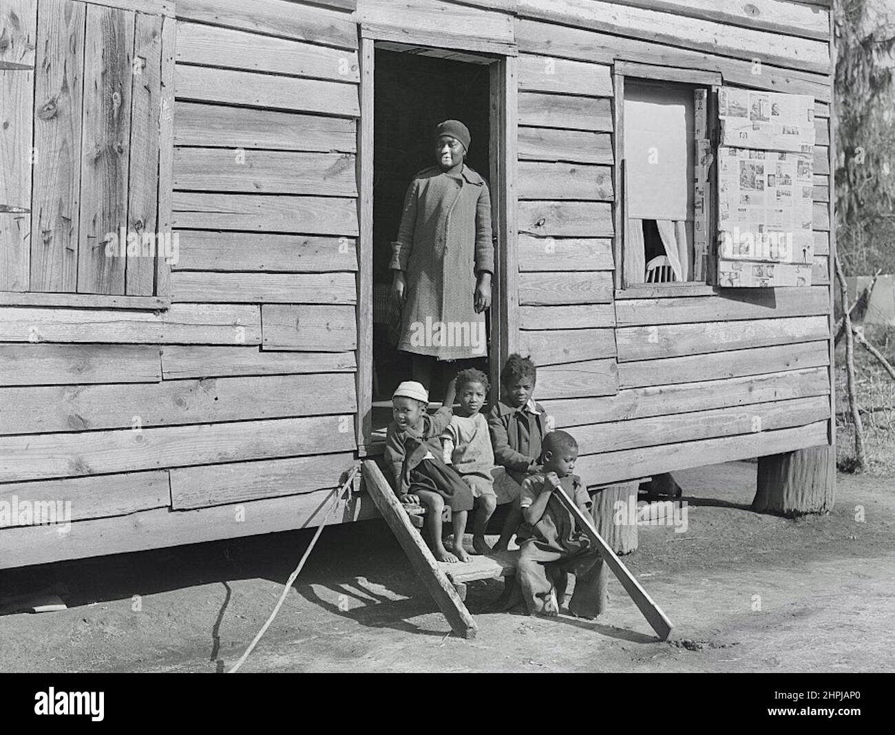 Marion Post Wolcott - African-American Home near Charlestown, South Carolina, USA - 1938 Stockfoto