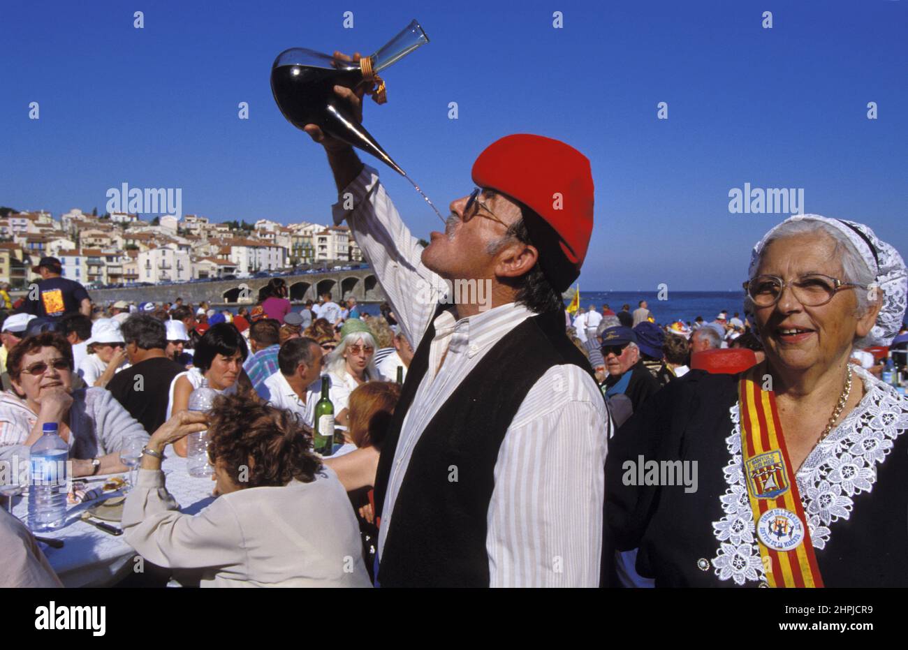 [FRANKREICH ROUSSILLON WEINBAU BANYULS Stockfoto