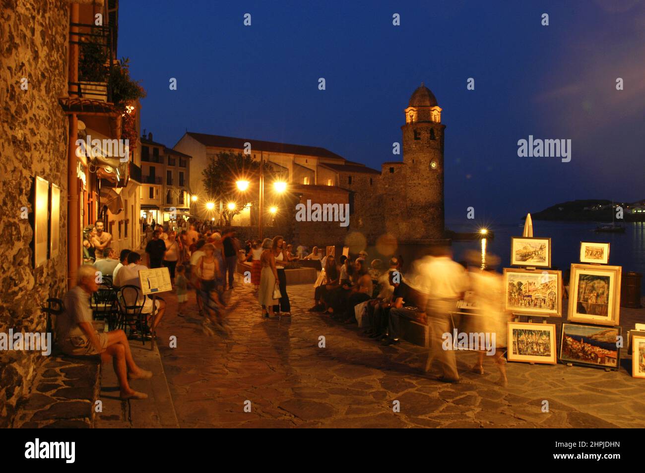 FRANKREICH COLLIOURE PYRENEES ORIENTALES COTE VERMEILLE Stockfoto