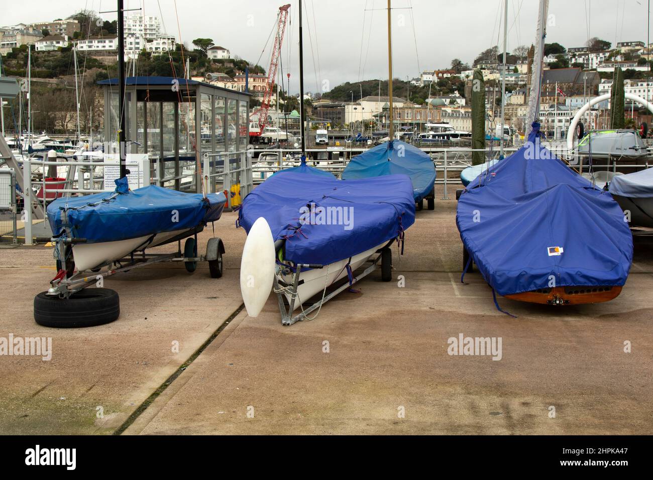 Hafen von Torquay, Devon, England, UK Stockfoto
