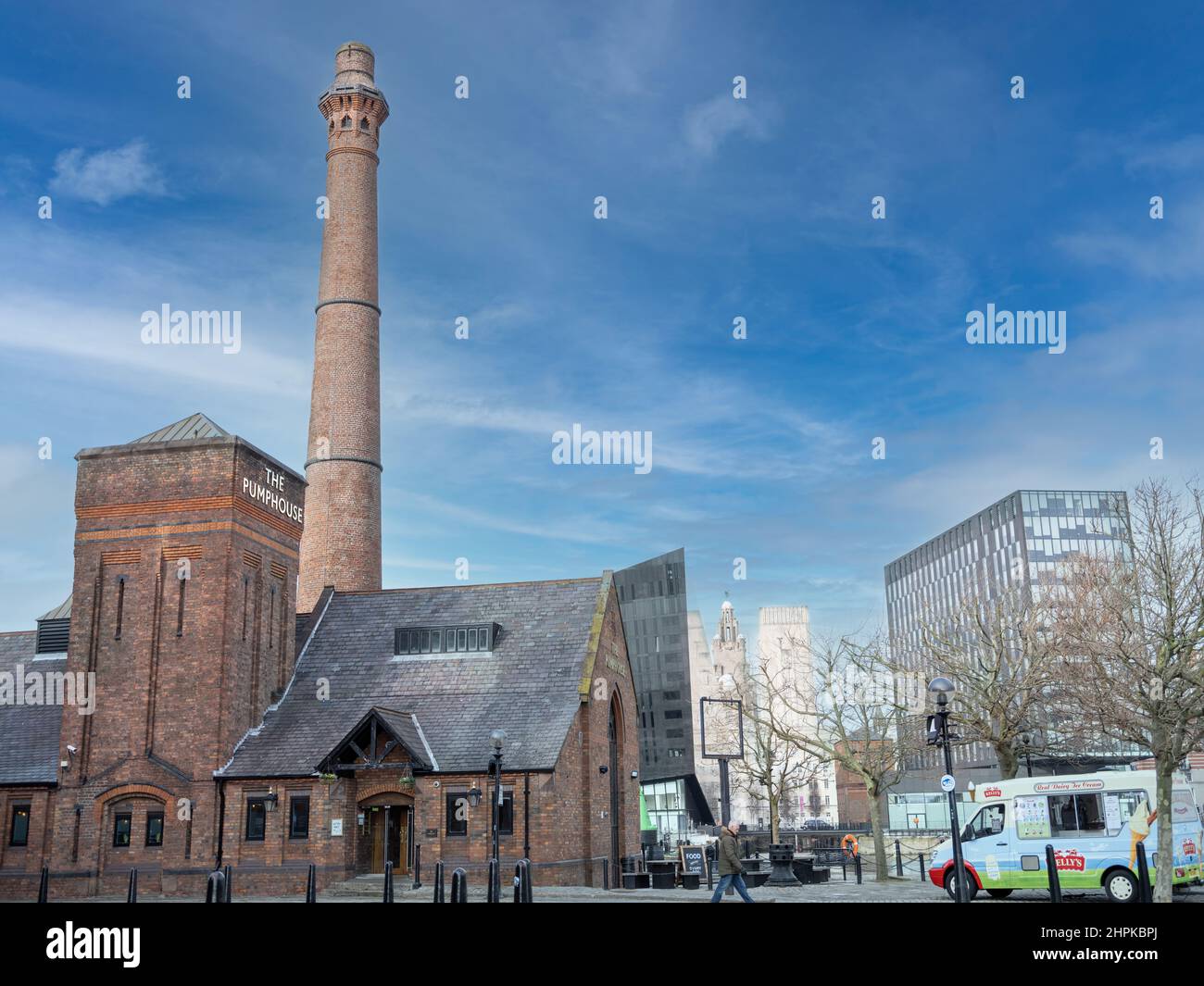 Pumphouse, Pump House, Albert Dock, Liverpool. Stockfoto