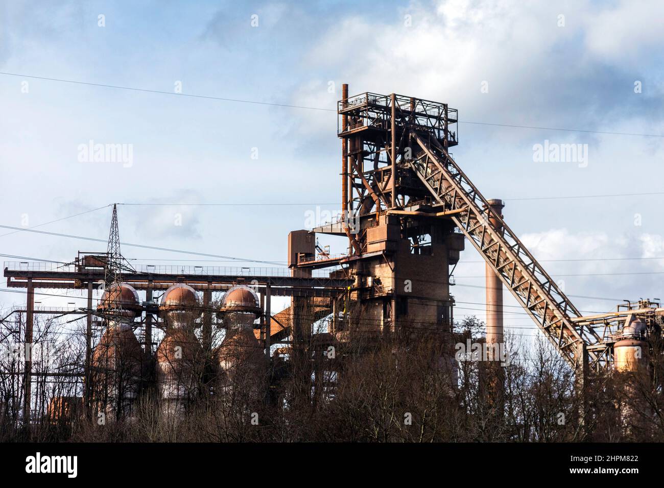 Hochofen Schwelgern 1, thyssenkrupp Steel Europe AG. Stockfoto