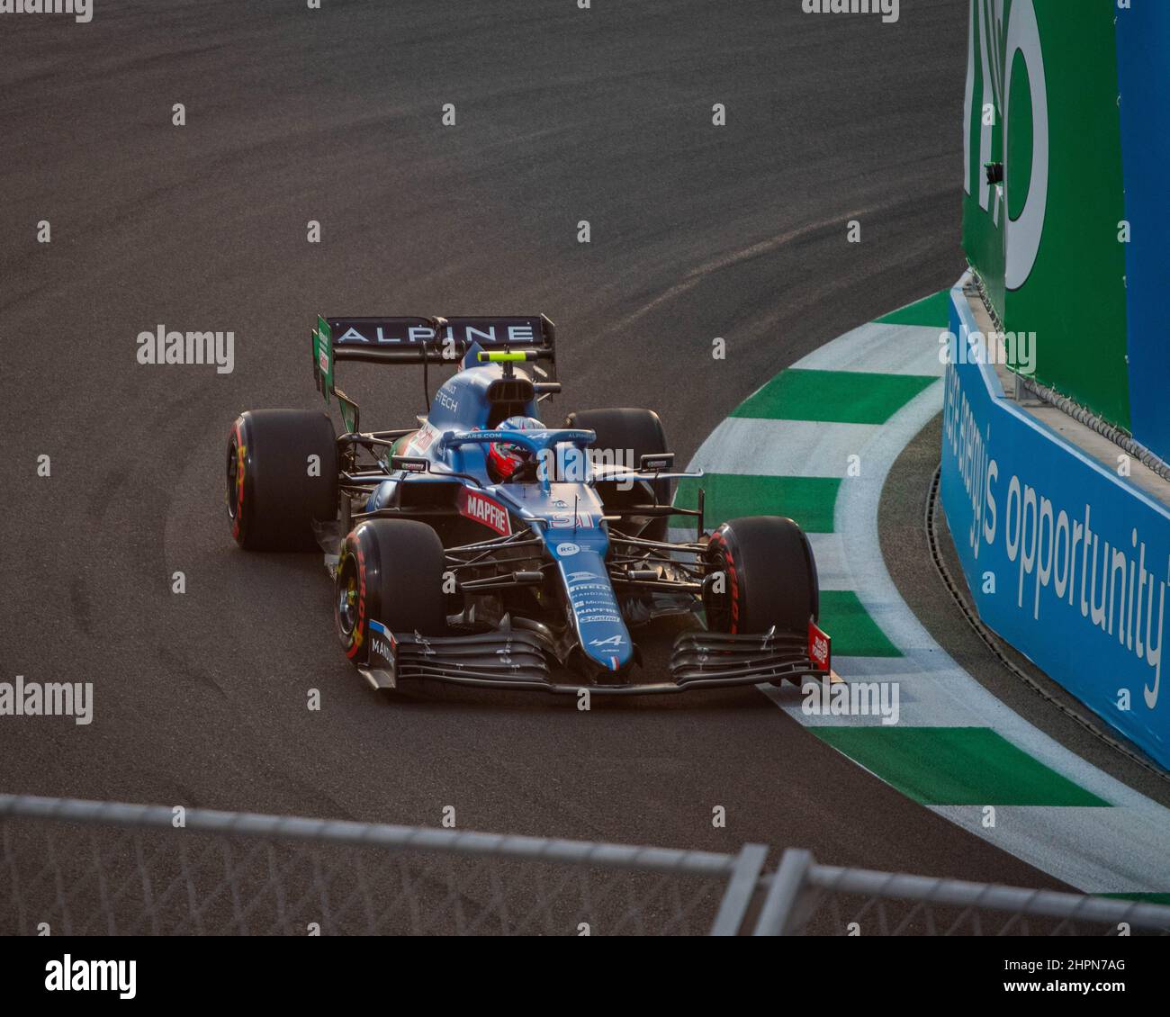 alpine F1 Stockfoto