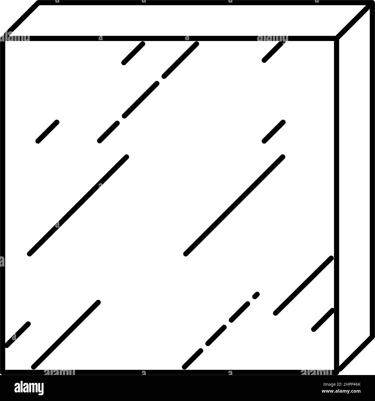 Vektorgrafik für Symbole der Blechlinie Stock Vektor