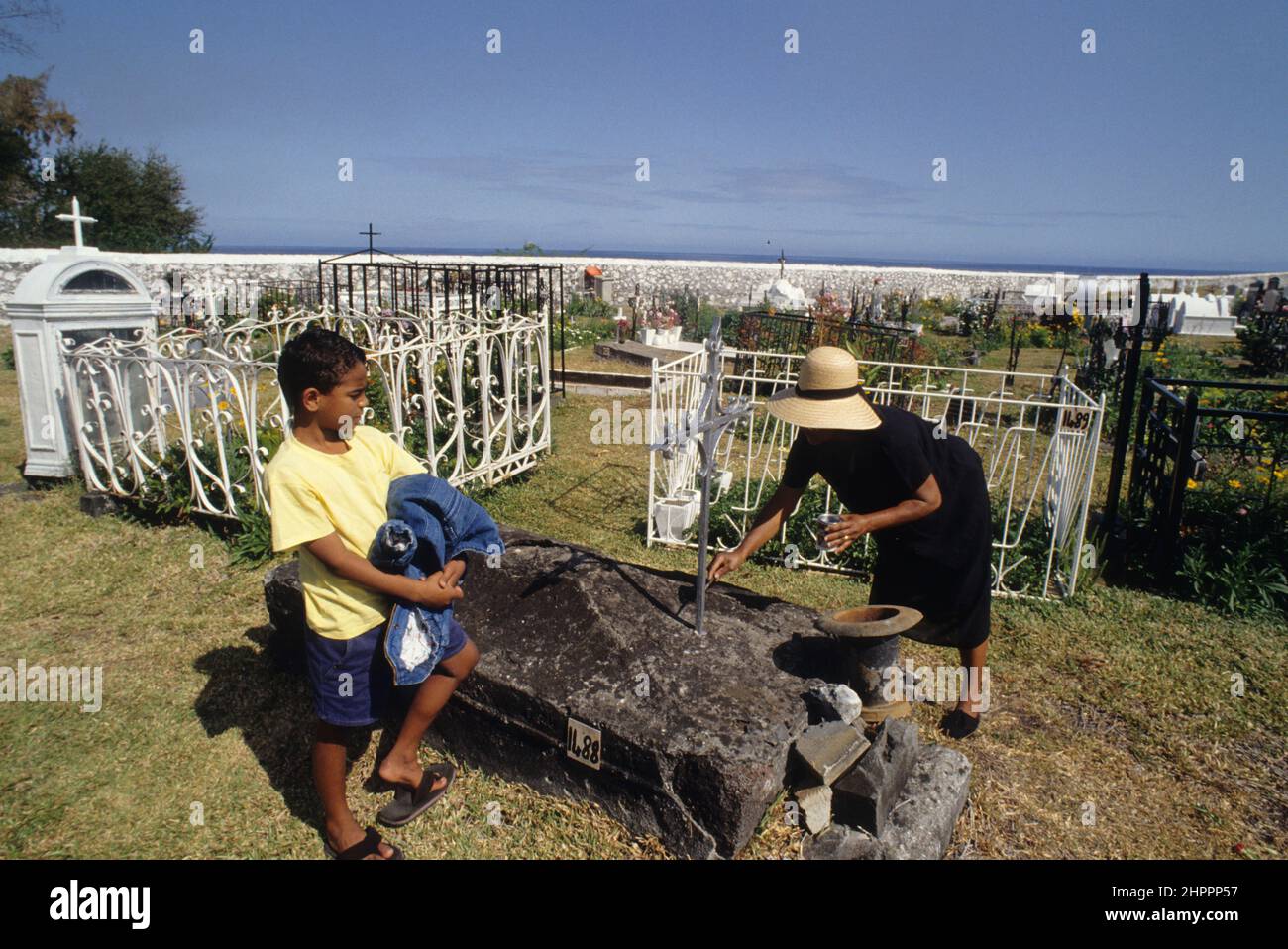 Cimetière marin Saint Paul tresor de la buse Stockfoto