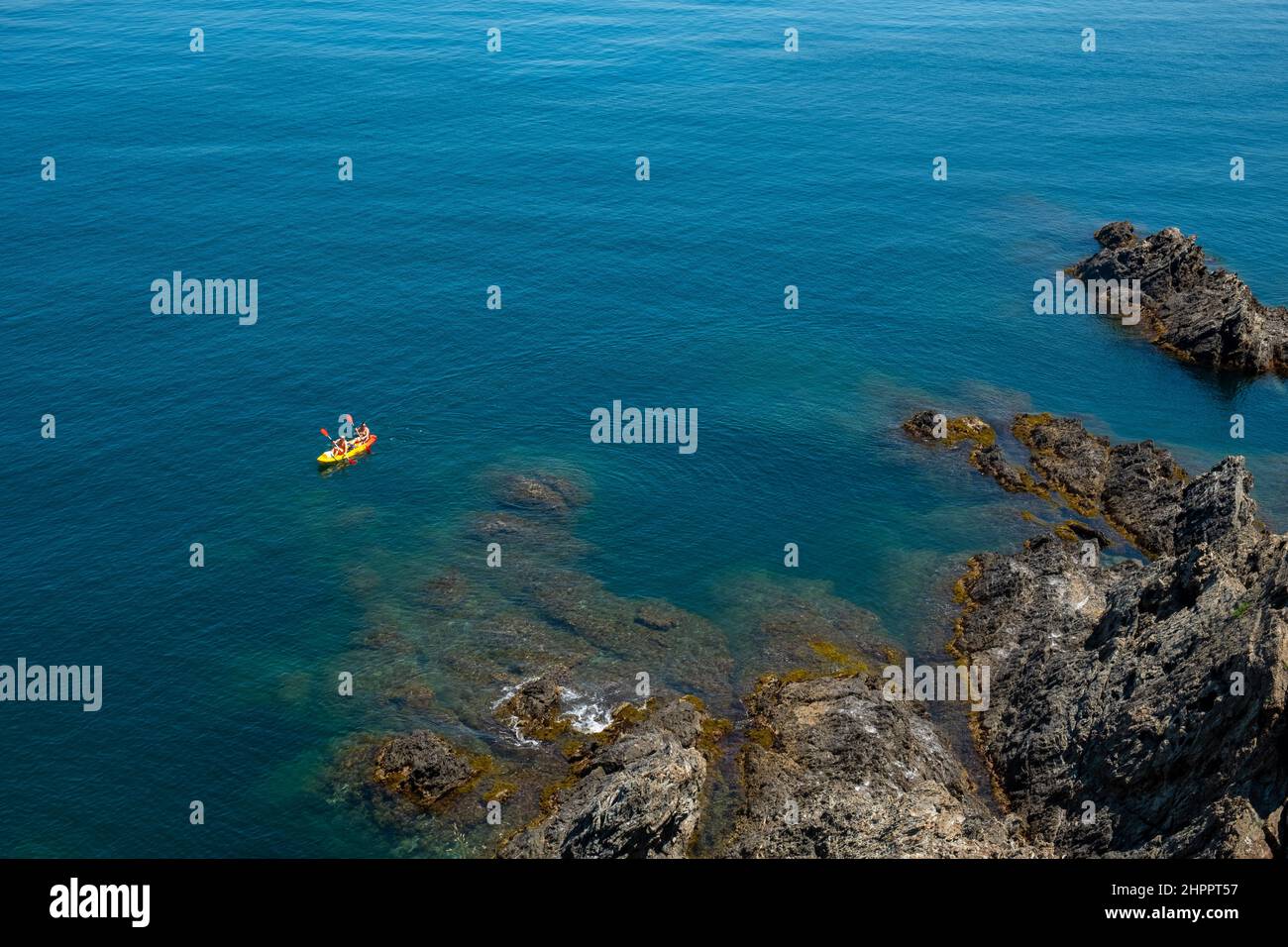[FRANCE CATALOGNE MER MEDITERRANEE Stockfoto