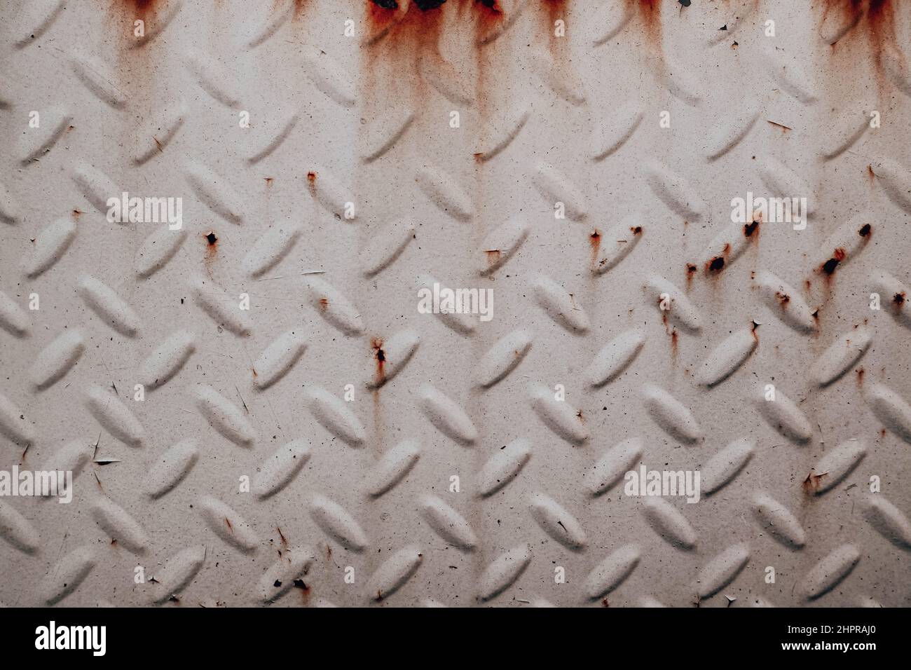 Grunge rostige Metallstruktur. Verrostet und oxidierter Hintergrund. Alte abgenutzte Eisen Metall Textur Hintergrund. Stockfoto