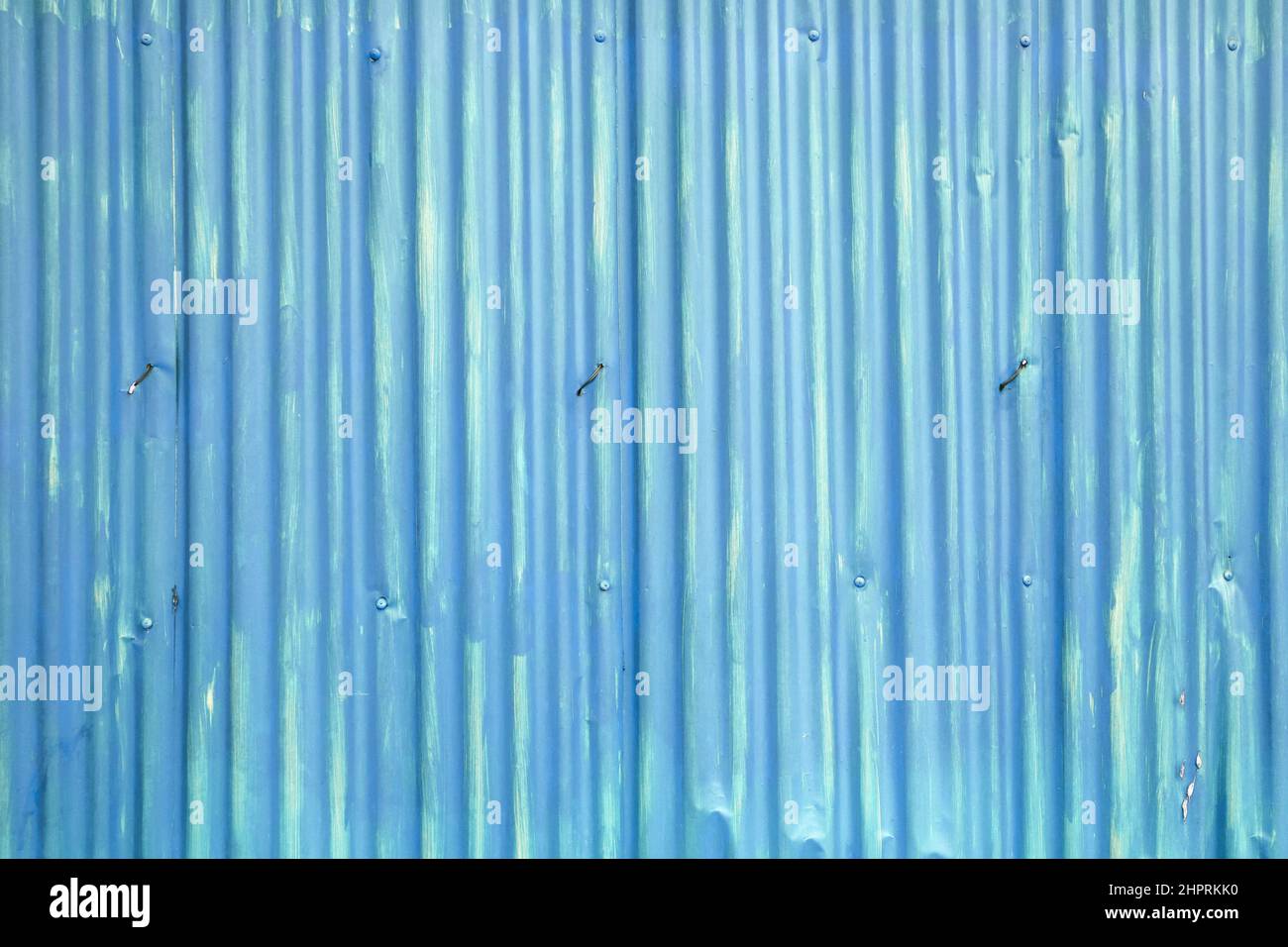 Speichern Sie vor Metall Eisen Vorhang Textur Hintergrund. Roll up Metall Jalousien Hintergrund. Stockfoto