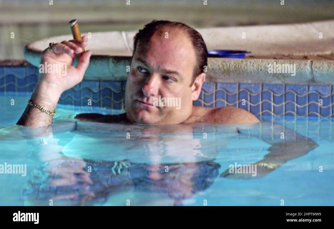DIE SOPRANOS 1999-2007 Warner Bros. Television Distribution Serie mit James Gandolfini als Tony Sopran Stockfoto