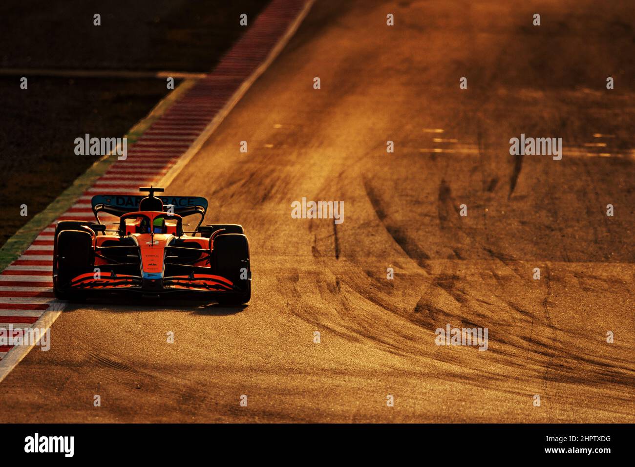 Lando Norris (GBR) McLaren MCL36. 23.02.2022. Formel-1-Test, Erster Tag, Barcelona, Spanien. Mittwoch. Bildnachweis sollte lauten: XPB/Press Association Images. Stockfoto