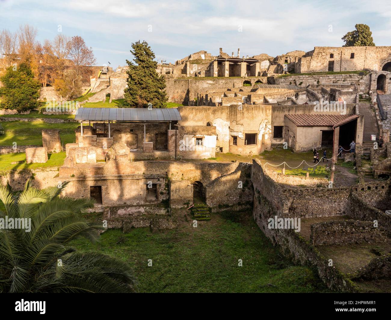 Alte Ruinen von Pompeji, NAPEs, Italien Stockfoto