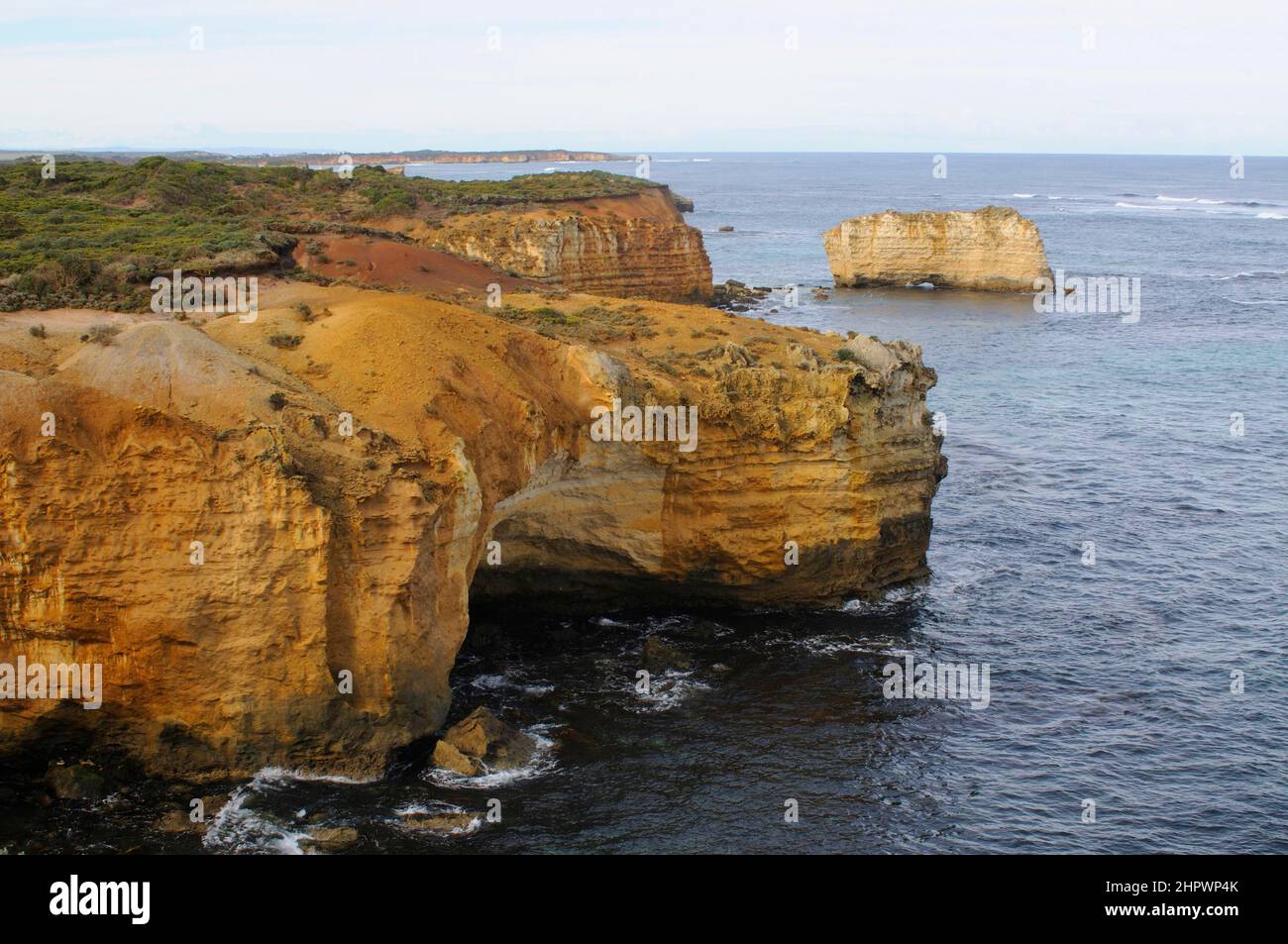 Felsformation Loch ARD Gorge, Great Ocean Road, Port Campbell National Park, Australien Stockfoto