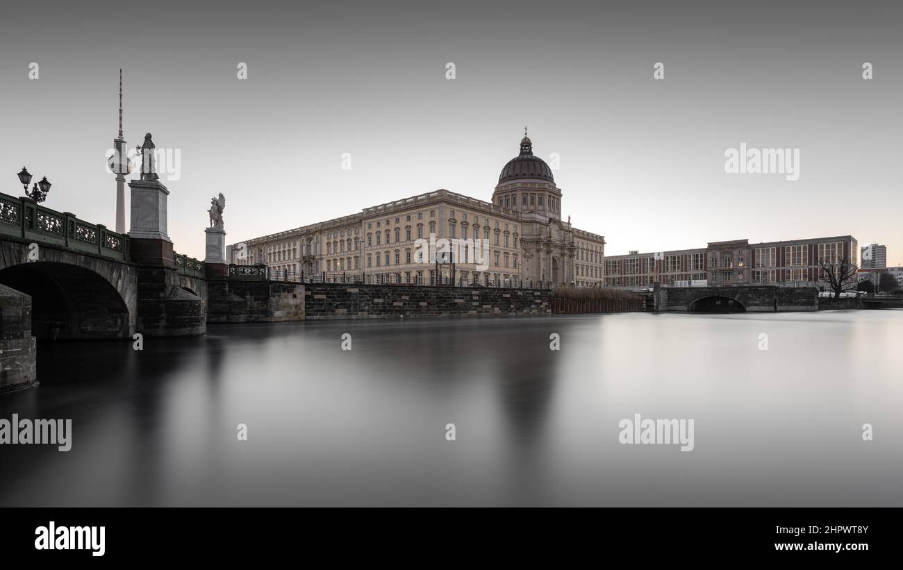 Das Berliner Schloss, Humboldt Forum, Berlin Mitte, Berlin, Deutschland, Europa, 2020 Stockfoto