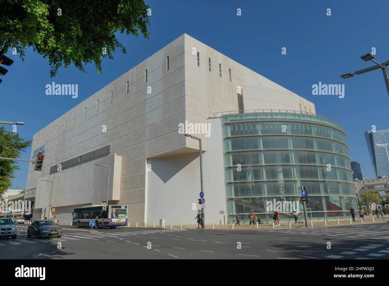 Habimah National Theatre, Tel Aviv, Israel Stockfoto