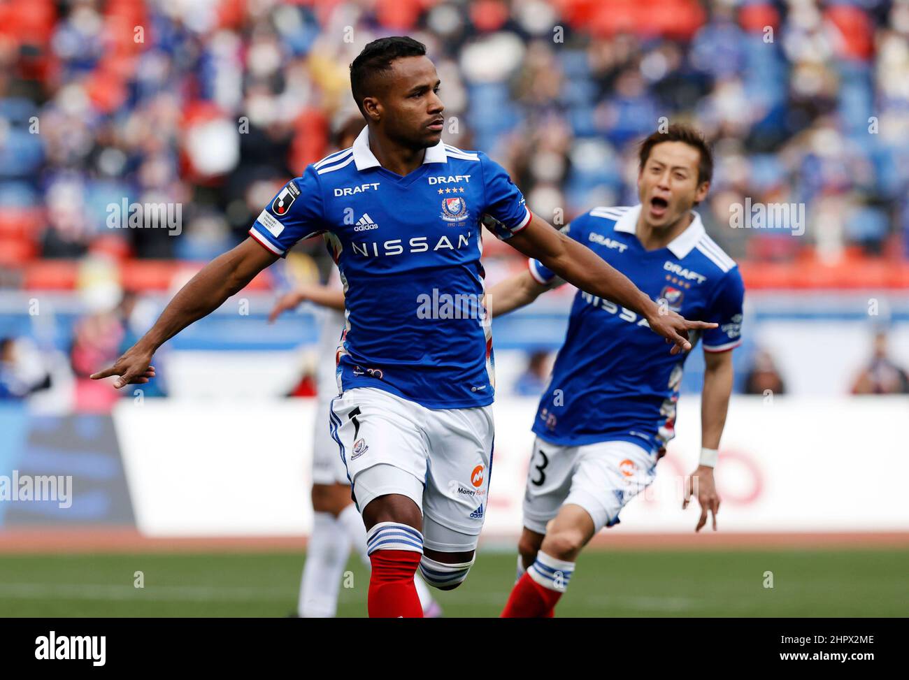 Nissan Stadium, Kanagawa, Japan. 23rd. Februar 2022. Elber (F. Marinos),  23. FEBRUAR 2022 - Fußball/Fußball : 2022
