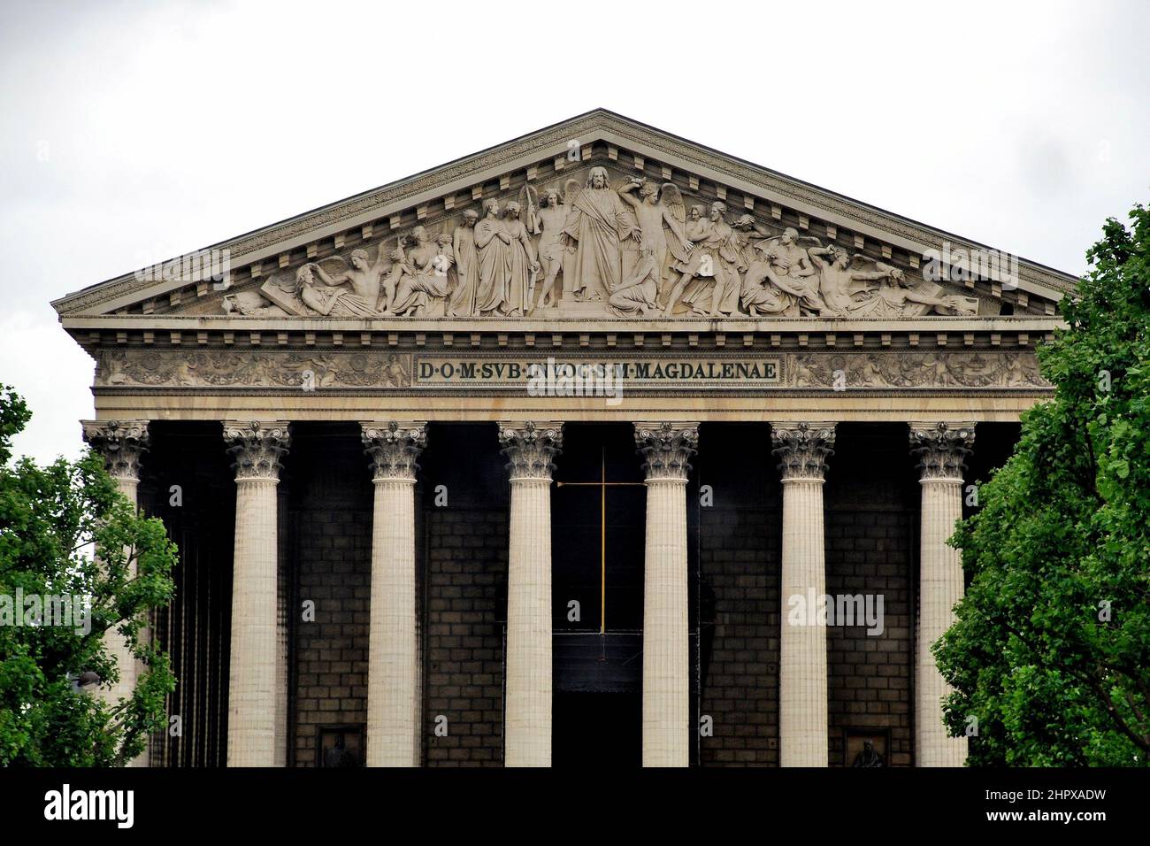 Altes Gebäude am Place de la Concorde, Paris, Frankreich, Europa Stockfoto