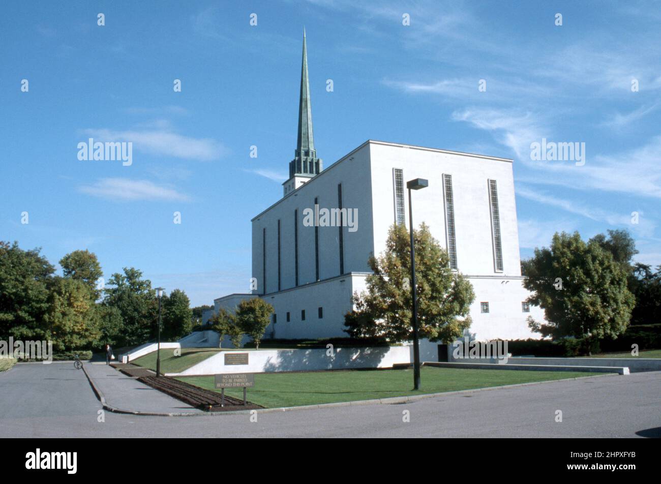Mormon London Kirche. The Church of Jesus Christ of Latter Day Saints (LDS Church) Newchapel, Surrey, Großbritannien Stockfoto