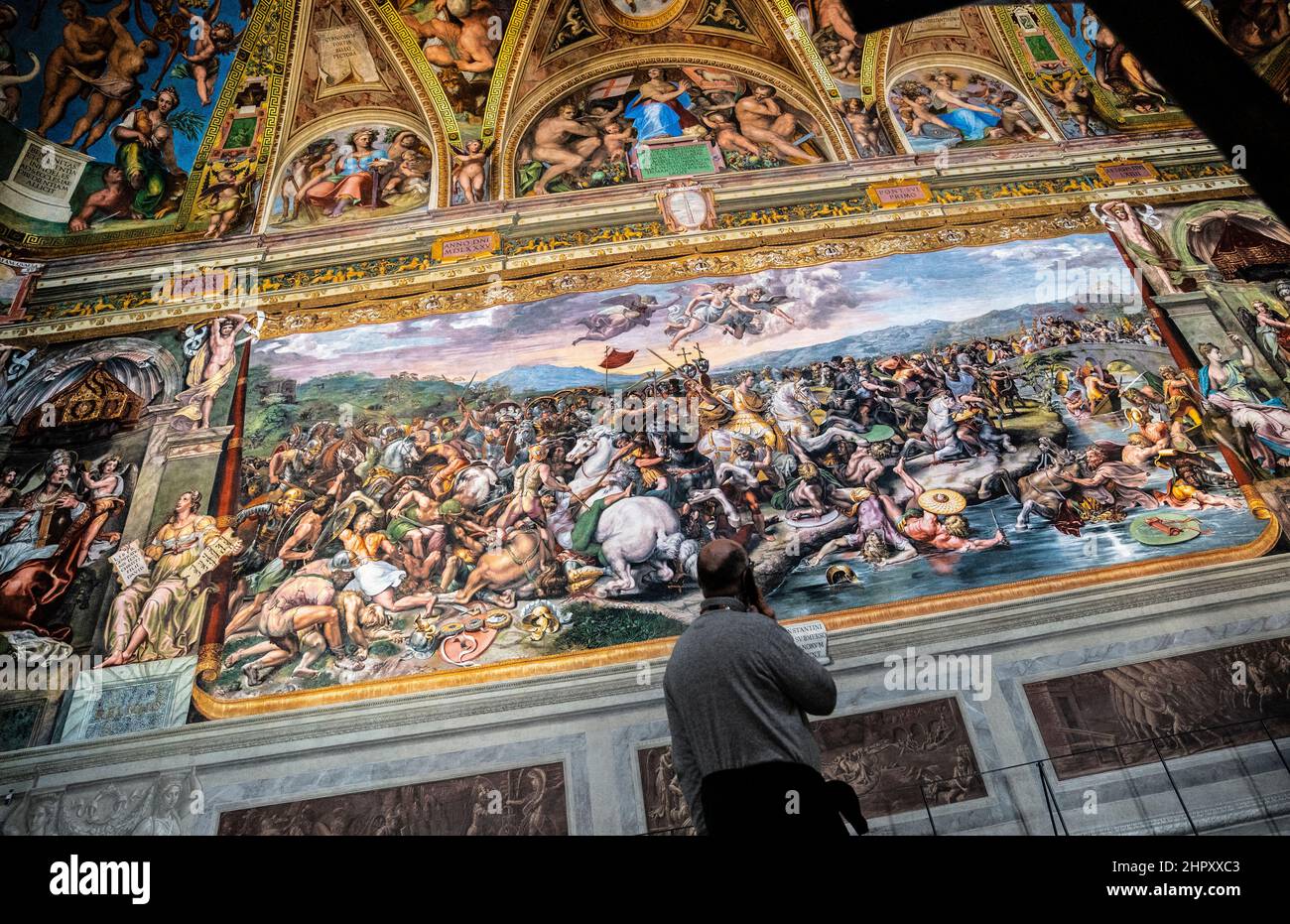 Vatikanischen Museen, Rom, Italien Stockfoto