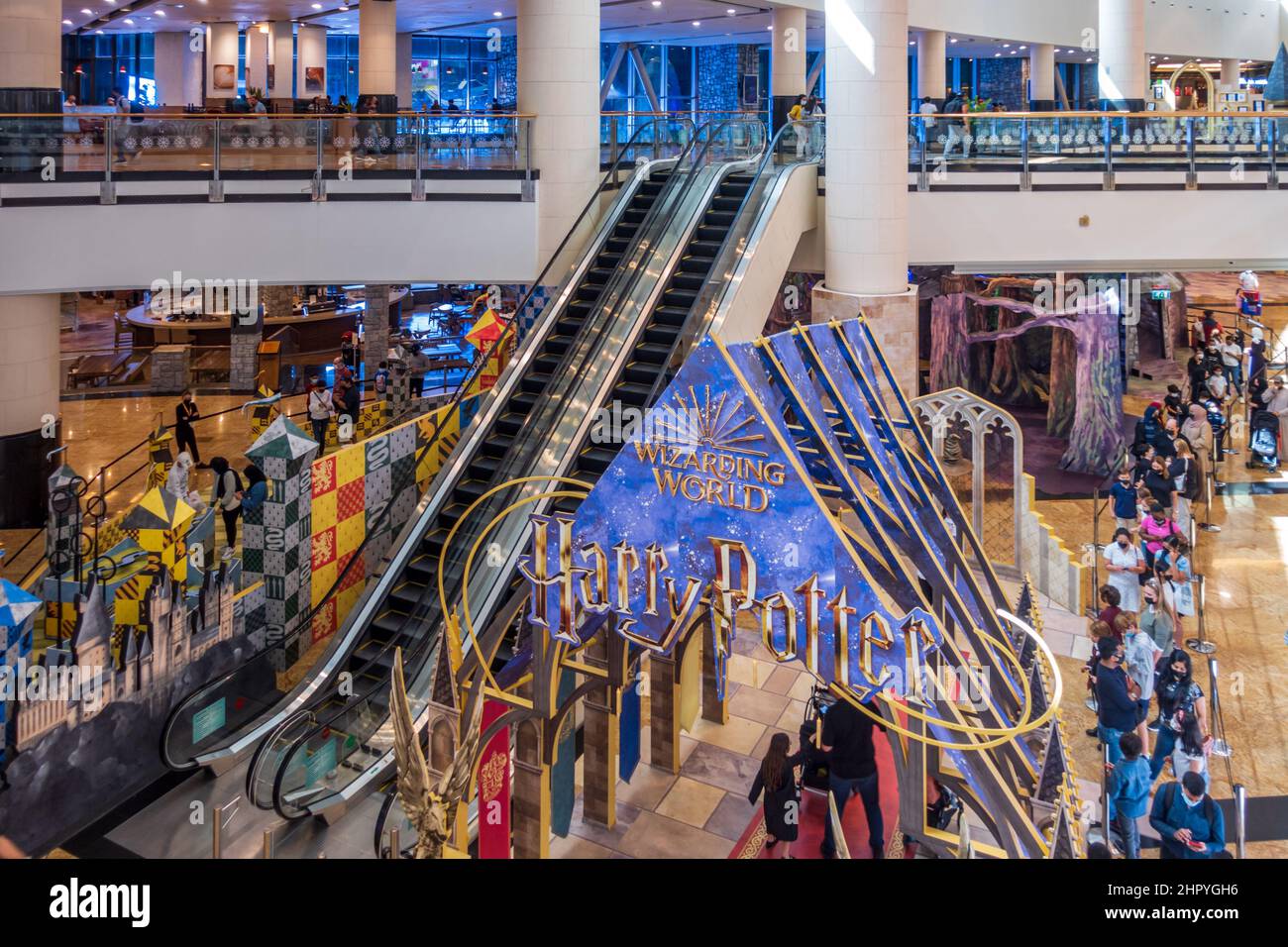 „Harry Potter“ in der Mall of the Emirates, Dubai Stockfoto