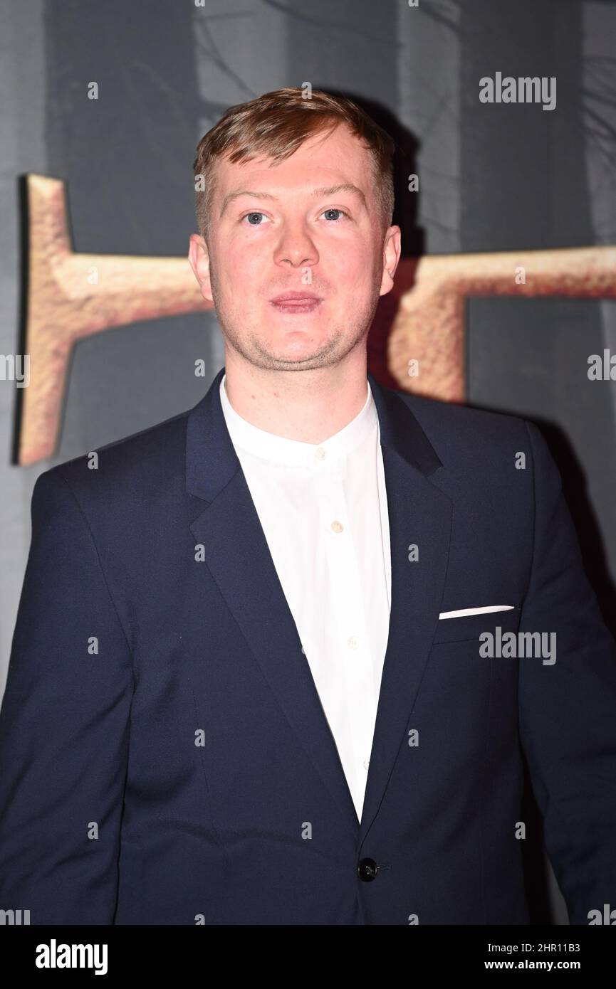 Euan Bennett ist am 24th 2022. Februar bei der „Outlander“-Staffel mit sechs Premiere-Kostümen in der Royal Albert Hall, London, Großbritannien, zu sehen. Stockfoto